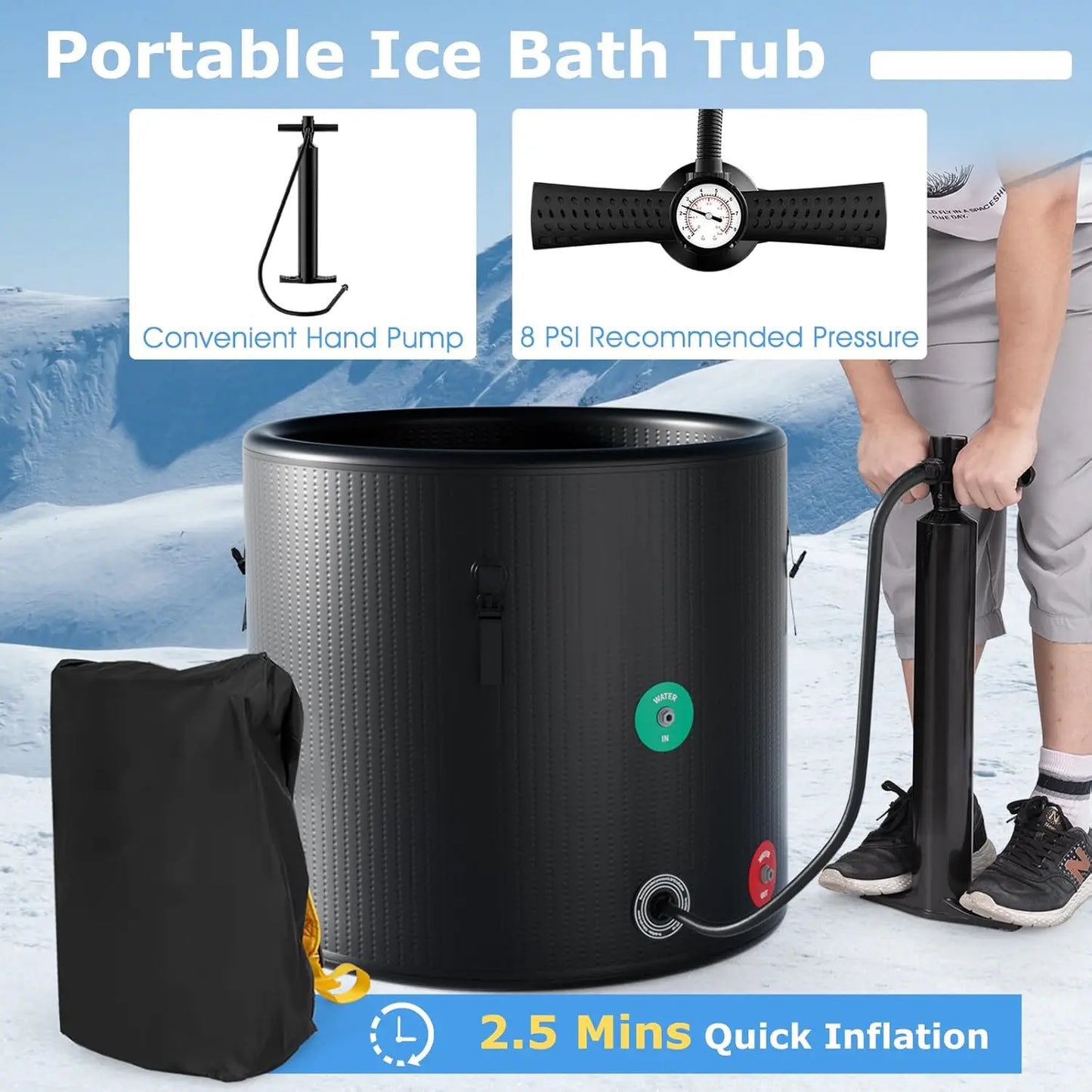 Portable Recovery Ice Bath